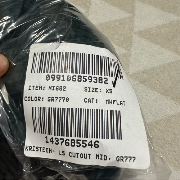 Madewell long sleeve cutout midi dress smoky spruce green - Picture 6 of 6